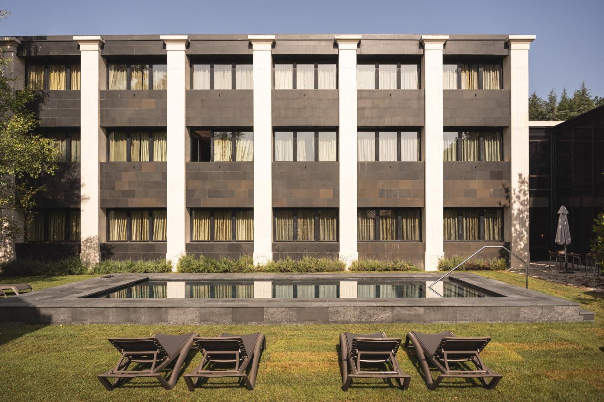 Balneario Font Vella- Adults Only Hotell Sant Hilari Sacalm Exteriör bild
